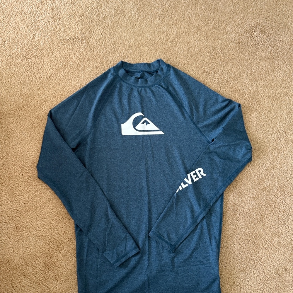 Quiksilver Blue Rash Guard